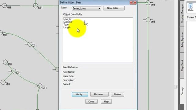 AutoCAD Map 3D 2011 - Modify an Object Data Table смотреть онлайн