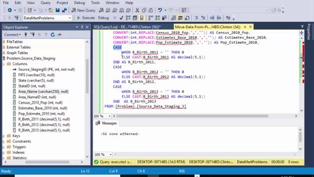 Data Mart Design- Further Transformation of Staging Table смотреть онлайн