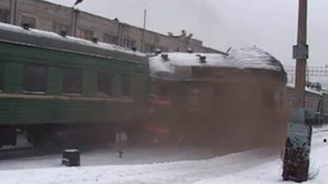 Краштест поезда