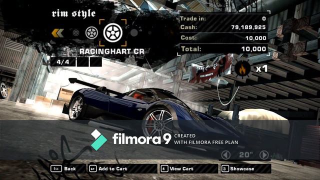 NFS MW | PAGANI | ZONDA R | ULTIMATE | PERFORMANCE смотреть онлайн