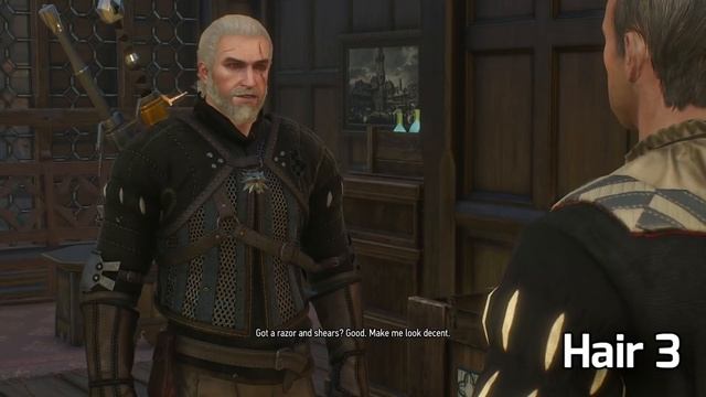 Witcher 3 FREE DLC: Beard and Hairstyle Set - All Exclusive Variants смотреть онлайн