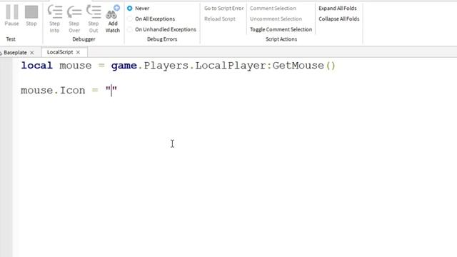 (Roblox Tutorial ) How TO Change The ROBLOX Cursor in Your Game! смотреть онлайн