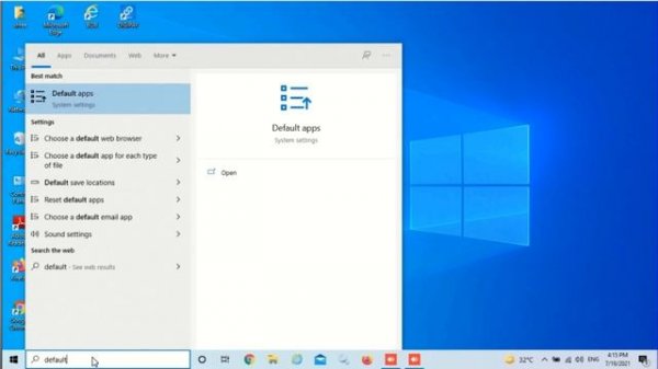 Microsoft edge to internet explorer 11 II How to change the default web browser in Windows 10