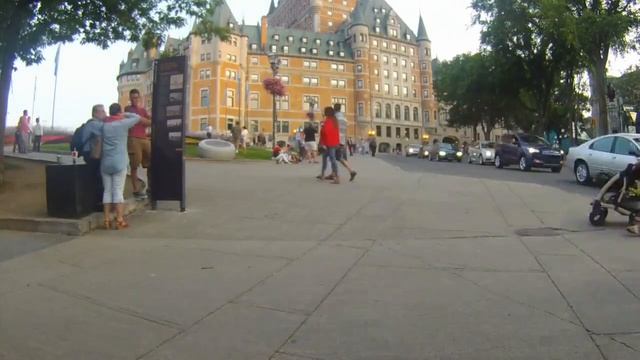 Chateau Frontenac Timelapse in Quebec City, qc смотреть онлайн