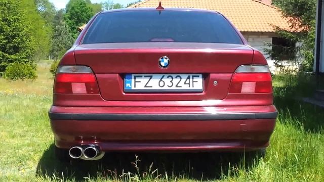 BMW E39 540 4.4 V8 MAGNAFLOW BRUTAL EXHAUST SOUND