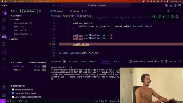 ?Solving All LeetCode Problems with PYTHON ? - 415 Add Strings смотреть онлайн