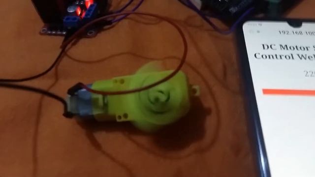 (Demo) ESP8266 NodeMCU Web Server Control DC Motor Speed using Arduino IDE смотреть онлайн