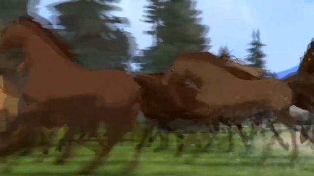 Далеко, далеко, ускакала в поле молодая лошадь (в хорошем качестве) смотреть онлайн