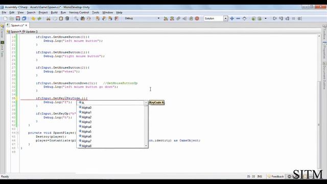 8 События нажатия кнопок (UnityКодер-новичок)