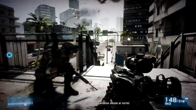 [Gameplay GTS 450] Battlefield 3 смотреть онлайн