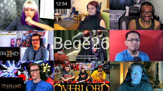 Overlord Season 2 Episode 10 Reaction Mashup смотреть онлайн