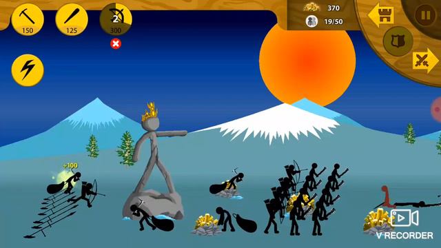 1 часть боя игры Stick War:Lega смотреть онлайн