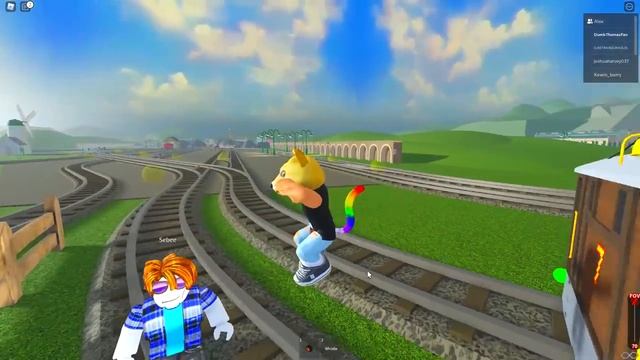Thomas & Friends Roblox Games With Fans! смотреть онлайн