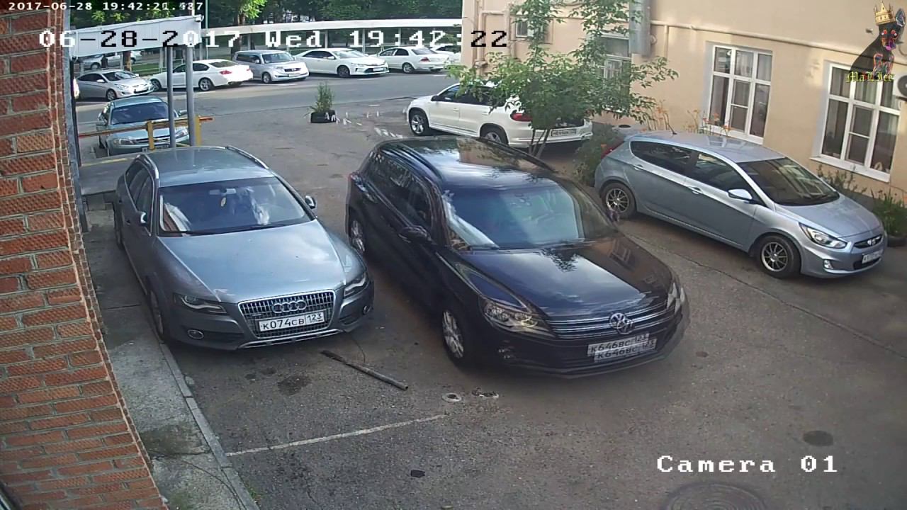 Car crash in Krasnodar 06-28-2017 (Авария в Краснодаре 28.06.2017) смотреть онлайн