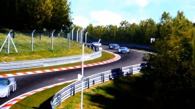Mercedes SLS AMG'10 Tuned - GT5 - Driving against Pro's смотреть онлайн