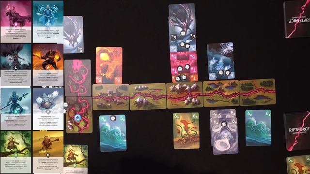 Низа Гамс vs Два в Кубе! Играем в Riftforce: Битва Стихий. Правила и летсплей. смотреть онлайн