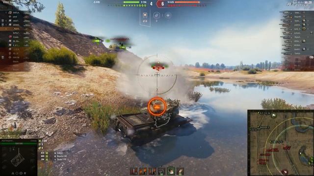 Конвей на хеш фугасах.  Британская пт 9 уровня .FV4004 Conway.