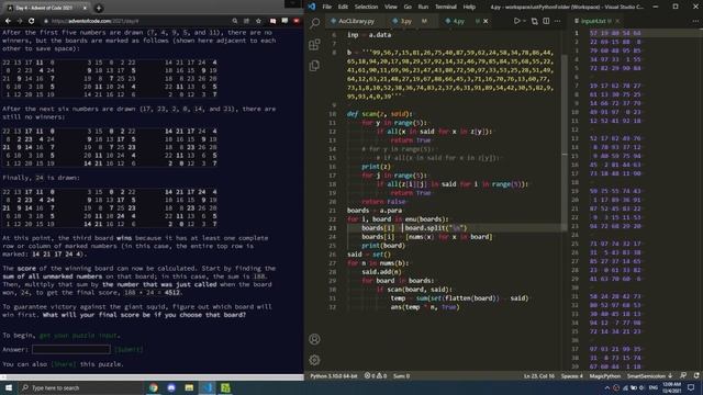 Advent of Code 2021 Day 4 (547/386) смотреть онлайн