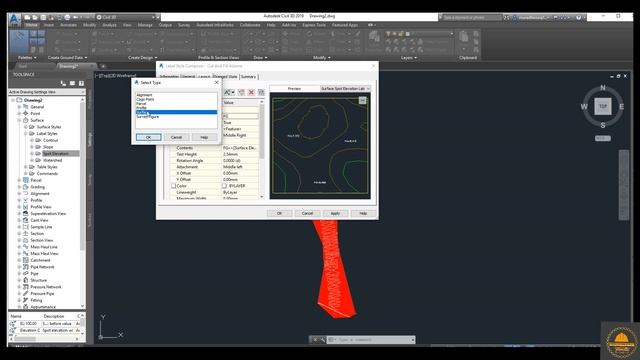 How to Draw Existing Ground, Finish Ground and Cut Fill Surface Elevation In AutoCAD Civil 3D CH# 2 смотреть онлайн