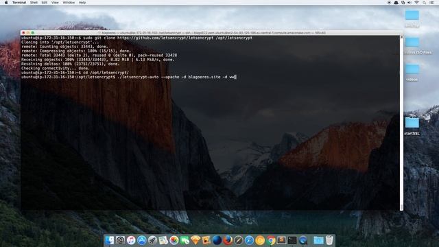 Obtaining and installing TLS/SSL certificates via Let's Encrypt on Apache смотреть онлайн