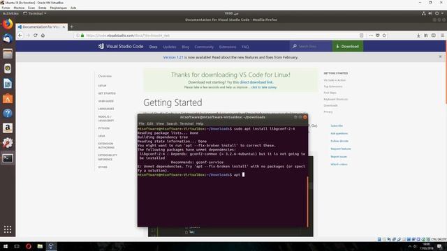 How to install Visual Studio Code on Ubuntu 18.04 смотреть онлайн