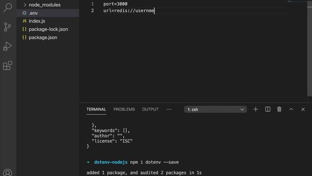 Dotenv là gì? Cách sử dụng trong Nodejs | Tự học Nodejs смотреть онлайн