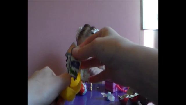 киндер сюрпризы ПРИНЦЕССЫ /подарок от Рапунцель\kinder surprises PRINCESS/ gift from Rapunzel! смотреть онлайн