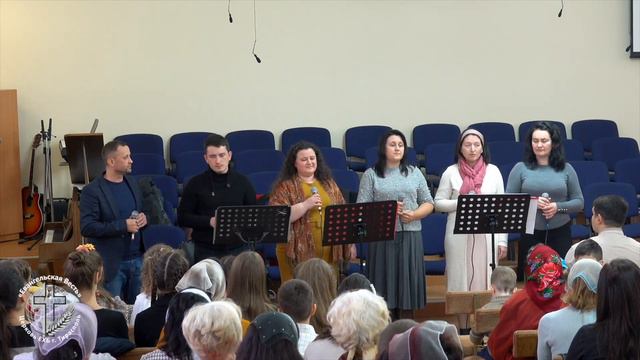 Пение "Из Шума Улиц и Дорог", группа Благословение, ц. Евангельская Весть, г. Тирасполь смотреть онлайн