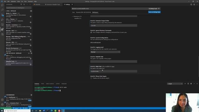Makefile Support in Visual Studio Code with Julia Reid смотреть онлайн