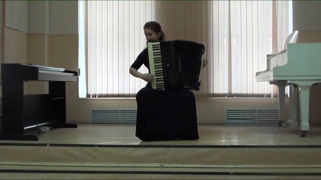 Haydn Sonata in Do major-Hob.XVI/35 -Strelnikova Larisa (accordion) Лариса Стрельникова(аккордеон) смотреть онлайн