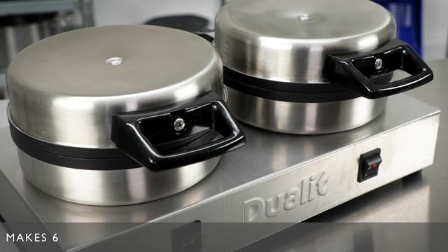 Dualit Double Waffle Iron 74002 (J449) смотреть онлайн