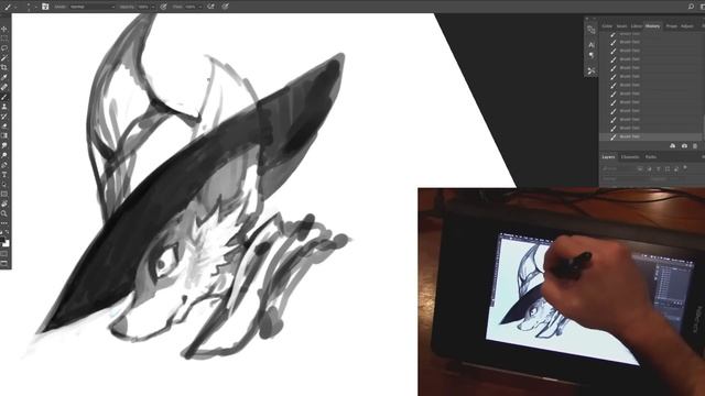 XP-Pen Artist 12 pen tablet review (Draw on the screen $250) смотреть онлайн