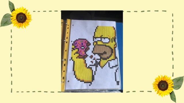 35 идей что можно нарисовать (по клеточкам) смотреть онлайн