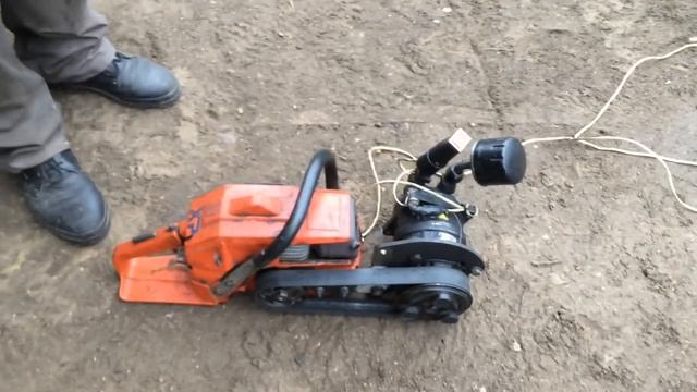 Компрессор | Подкачка шин бензопилой смотреть онлайн