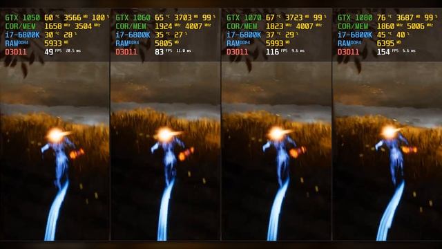 Paragon GTX 1050 Ti vs. GTX 1060 vs. GTX 1070 vs. GTX 1080 [1440p] смотреть онлайн