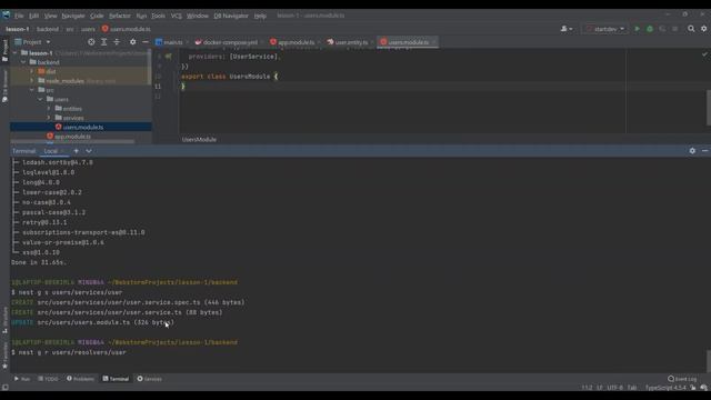 Full-stack приложение. NestJS TypeORM PostgreSQL GraphQL Docker. Часть 1. Backend смотреть онлайн