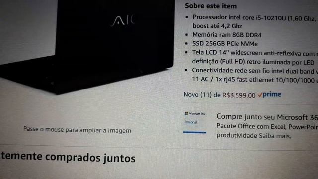 Notebook Vaio FE14, Intel Core i5, 8GB RAM, SSD 256GB, Tela 14" LCD FullHD, Windows 10! смотреть онлайн
