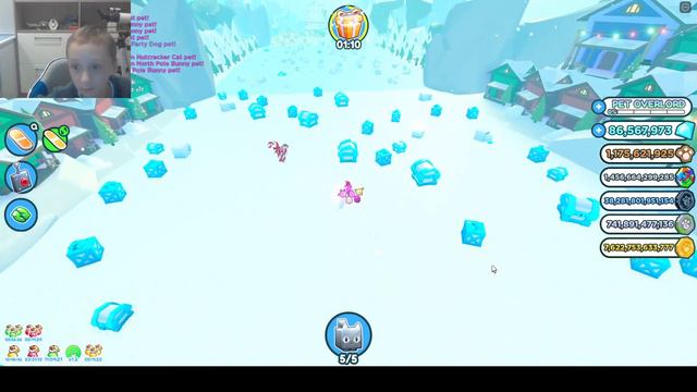 ВАУ!! Рождество In Roblox Pet Simulator X! Вторая часть! Все секреты рождественского ивента!! смотреть онлайн