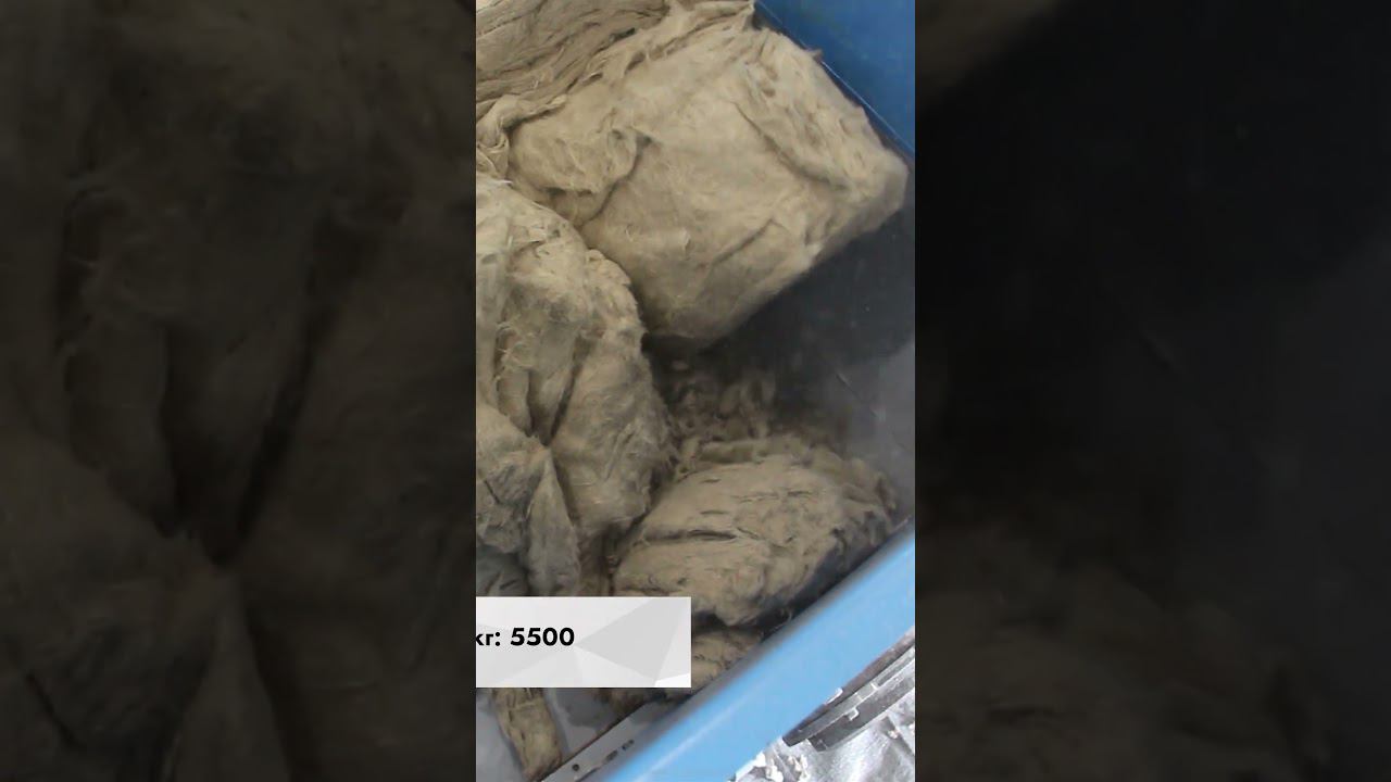 Шредер для котонизированного льна | Шредер одновальный PZO SHR 1300 е75 смотреть онлайн