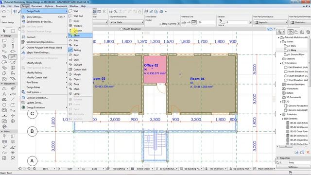 How to Design a Multistorey House in ARCHICAD - Part 3 | Stairs, Railings & Roof смотреть онлайн