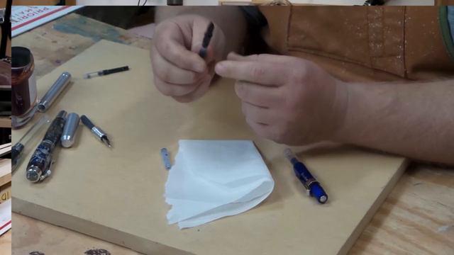 Fountain Pen Ink, Cartridge Converter system loading ink. смотреть онлайн