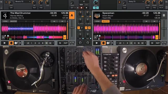 The Cubik #009 (1/4) Drumcode tribute | Allen&Heath Xone 42, Technics SL1201, Kontrol X1 | Techno смотреть онлайн