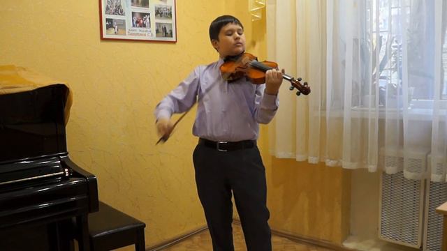 Ж Ф Мазас Этюд №3(соч.36т.1) исп. Александр Какажанов(12 лет,1-я возр.гр)пед.БашаркинаС.В. смотреть онлайн