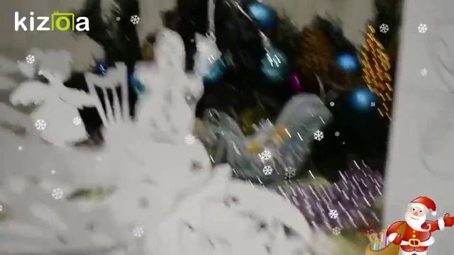 Как сделать НОВОГОДНЕЕ УКРАШЕНИЕ ОКНА.мастер класс. Вытынанки. смотреть онлайн