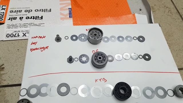 Эксклюзив! Амортизатор Toyota TEMS - original vs KYB. Сравнение. смотреть онлайн