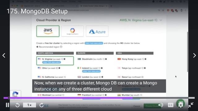 How to create your own mongodb cluster for free in mongodb cloud(Part-1) смотреть онлайн