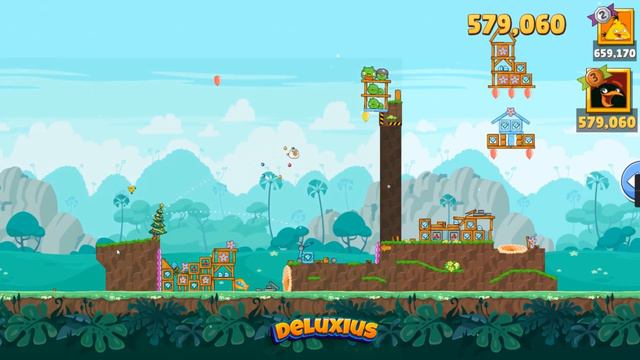 Angry Birds Friends Tournament 1036 Level Four**No Power Ups ***Three Stars*** смотреть онлайн