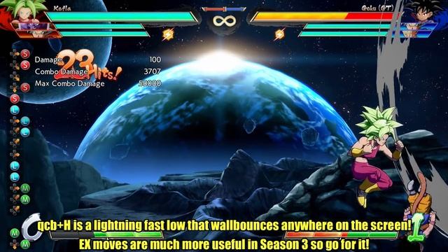 Dragon Ball FighterZ - Kefla Combo Guide (Season 3) смотреть онлайн