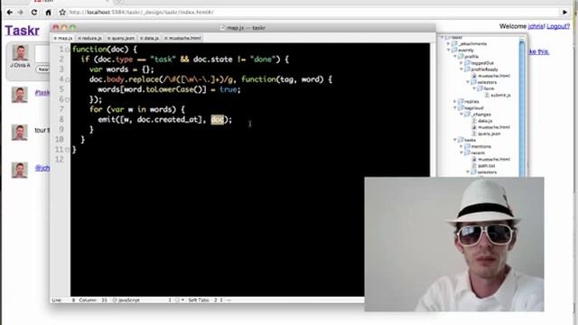 Taskr Evently CouchApp CouchDB Screencast смотреть онлайн
