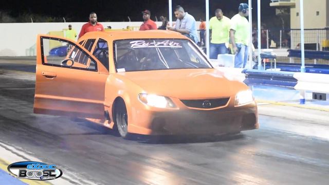 New Personal Record Mazda Protege Ru Air 7.32 @ 178mph !!!! смотреть онлайн
